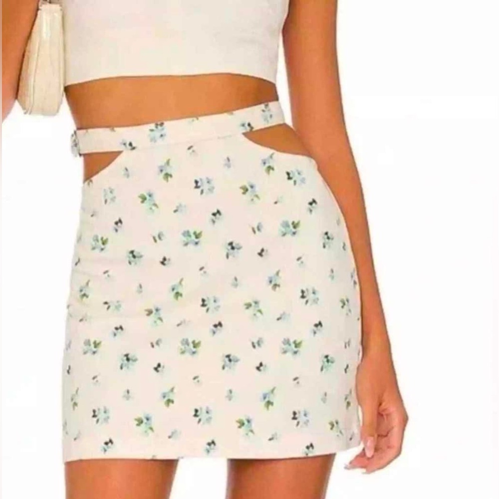 WEWOREWHAT Cut Out Skirt - XS